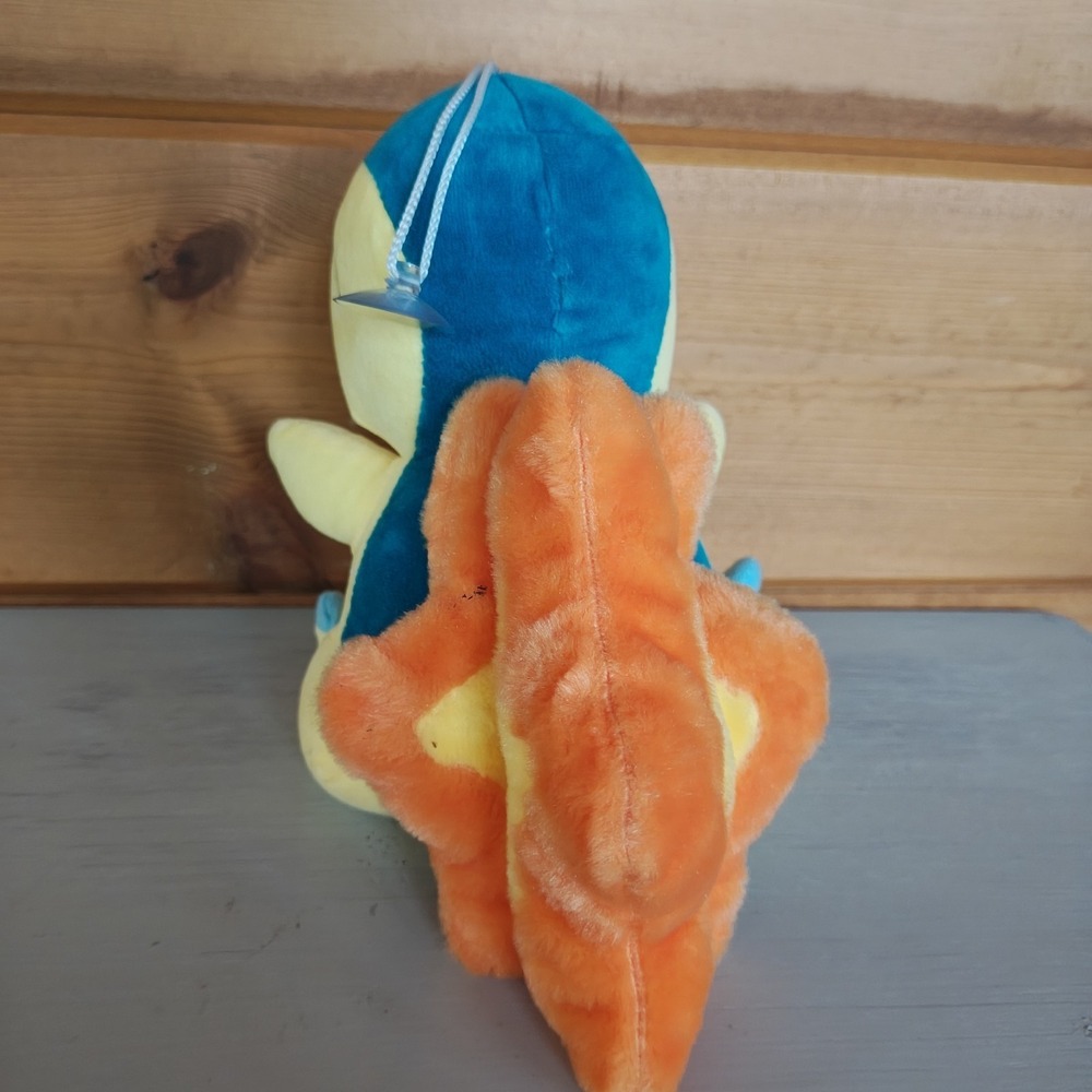 9" Plush Cyndaquil Window Hanger with Suction Cup D42 - Picture 3 of 5